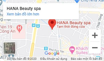Hana Spa chuyên triệt lông, trị mụn, nám, phun môi, mí, làm trắng răng