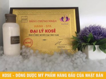 Chứng nhận Phân phối độc quyền Mỹ phẩm Nhật Bản cao cấp