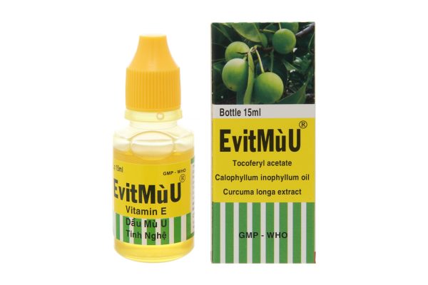Evit mù u trị mụn